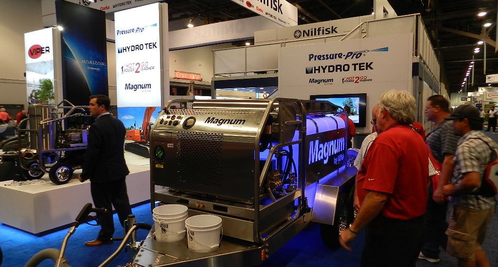 Leistungsmesse Reinigungstechnik in Amerika und Deutschland